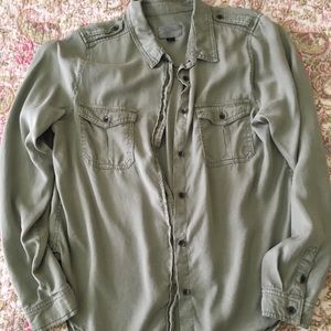 Long-Sleeve Button Down Shirt